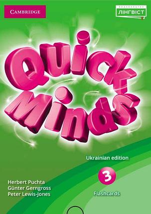 Картки Quick Minds (Ukrainian edition) 3 Flashcards Картки Quick Minds (Ukrainian edition) 3 Flashcards